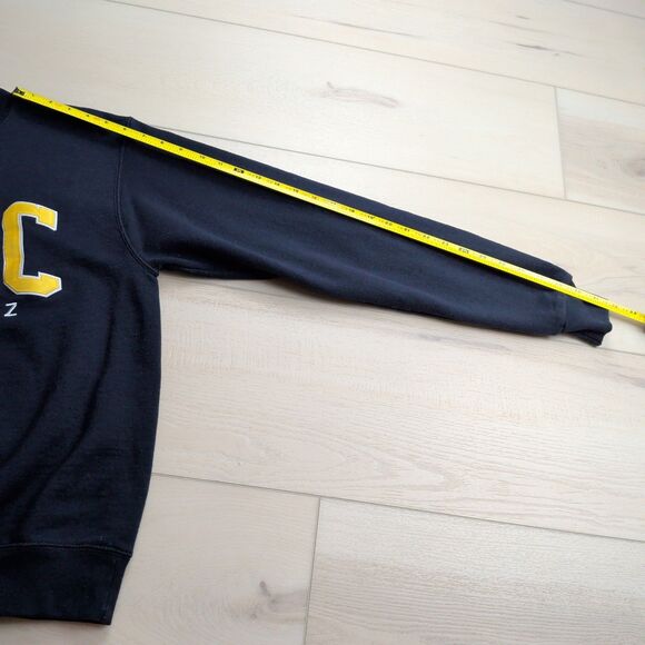 UC Santa Cruz Banana Slugs Crewneck Sweater Mens S Champion Embroidered Blue - Picture 7 of 9